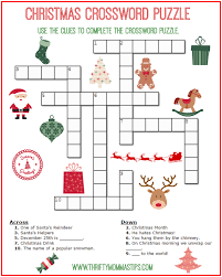 To answer a crossword question while our crossword puzzles are certain to improve spelling and vocabulary, they are also a great way for students to practice their reading comprehension. Christmas Crossword Puzzle Printable Thrifty Momma S Tips