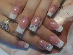 Schlicht Einfach Schon French Acrylic Nail Designs French Acrylic Nails French Manicure Nails