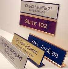 Name Plate For Office Desk Or Door Sign Plaque Personalized By Lasercrafting Ebay Office Name Plate Desk Name Plates Door Name Plates
