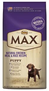 Nutro Max Puppy Food Natural Chicken Meal And Rice 5 Lbs