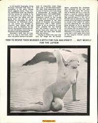 Jean Harlow nude in a desert
