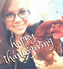 Happy Thanksgiving wishes from farm friends