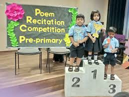And the winners are as follows: Poem Recitation Competition Oes International School