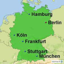 Städte mit den höchsten infektionsraten: Deutschland Mit 6 Grossten Stadten Von Linda Marie Landkarte Fur Deutschland