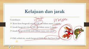 Perpindahan, jarak, kecepatan dan kelajuan hartana edu juli 02, 2021. Sains Tahun 6 Hubungan Antara Kelajuan Dengan Jarak Youtube