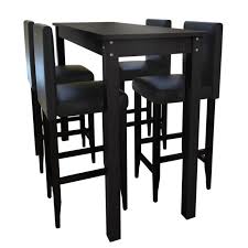 La table de cuisine doit être bien choisie notamment en fonction de la taille de votre cuisine. Set De 1 Table Bar Et 4 Tabourets Noir Achat Vente Table De Cuisine Set De 1 Table Bar Et 4 Tab Soldes Sur Cdiscount Des Le 20 Janvier Cdiscount