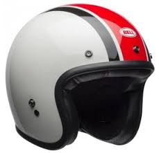 Motorcycle Helmet Vintage Bell Helmets Custom 500 White