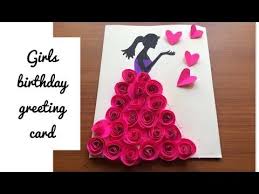 This craft project is a card that everyone would appreciate and love to receive. Home Enrich By Neelu Youtube Origami Birthday Card Simple Greeting Card Designs Birthday Greeting Cards