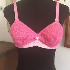Vintage Maidenform Confection Bra 36a Hand Dyed Hot Pink Lingerie 1960s Union Label Pin Up Girl Rockabilly Boudoir Style