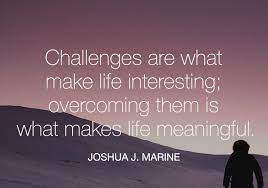 Challenges Are What Make Life Interesting Overcoming Them Is What Makes Life Meaningful Clips Mentoring