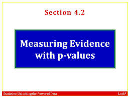 Unlocking the power of meditation is good information to know for your overall health. Statistics Unlocking The Power Of Data Lock 5 Section 4 2 Measuring Evidence With P Values Ppt Download
