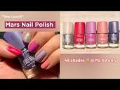 Mars Euro Nails | Nail Lacquer Swatches & Review - YouTube