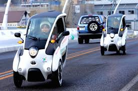 Three Wheeled Toyota I Road Electric Vehicle Becomes Part Of France S Smart City Car Sharing Program