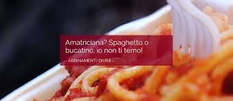 Sorry, but the recipe is completely wrong. Vuoi Sapere Quale Vino Bere Con L Amatriciana Abbinamenti Divini