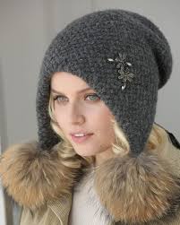 шапки ушанки вязаные спицами женские с описанием и фото Ushanka Flora Dan Dani Dlya Zhenshin Kupit Zhenskuyu Shapku V Internet Magazine Tricot Shop Vyazanye Golovnye Ubory Shapka Vykrojki Shlyap
