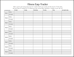 Workout Log Sheet Free Printable Fitness Easy Tracker