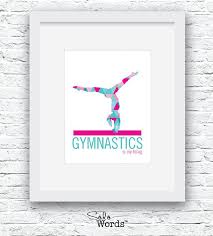 Pin By Zafiro Braudigan On Zafi In 2020 Gymnastics Wall Art Sports Wall Art Gymnastics Decor