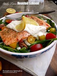 Can a bowl of oatmeal help lower your cholesterol? Smoky Lemon Roasted Salmon Sumptuous Spoonfuls Recipe Low Cholesterol Diet Plan Cholesterol Foods Heart Healthy Recipes