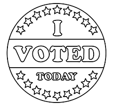 Keep your kids busy doing something fun and creative by printing out free coloring pages. I Voted Today Coloring Page Free Printable Coloring Pages For Kids