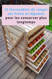 15 Idees Faciles A Realiser Pour Conserver Ses Fruits Et Legumes Rangement Legumes Rangement Pour Fruits Et Legumes Astuce Deco Rangement