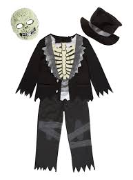 Halloween Costumes Kids Terrifying Tuxedo Zombie Costume 3 12 Years Tu Clothing