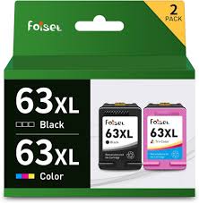 Hp 63Xl Remanufactured Ink Cartridge (Black, Tri-Color, 2 Pack)
