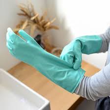 marigold マリーゴールド ゴム手袋 バス トイレ用 グリーン mサイズ 北欧 暮らしの道具店 手袋 ゴム手袋 暮らしの道具店