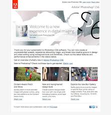 Adobe Welcomeemail Email Design Birthday Email Photoshop Cs6