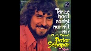 Peter Schaper, Tanze heut´ nacht nur mit mir, Single 1972
