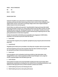 Gerak ekspresif adalah gerak yang indah, yang bisa menggetarkan perasaan manusia. Namabdb Pdf