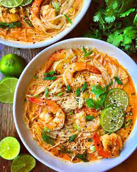 Thai Red Curry Shrimp Soup By Dianemorrisey Quick Easy Recipe The Feedfeed Recipe Recipes Cooking Recipes Healthy Recipes