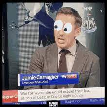 This rather bizarre neville carra and kelly cates incident (video below) saw the two former professional footballers walk away after being asked a question by presenter cates, the daughter of former liverpool legend kenny dalglish. Gary Neville Unbelievable Gifs Tenor