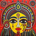 Madhubani art painting - yahviinnovations - Digital Art & AI ...