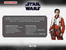 10% off select purchases when you use your disney® visa® card. Non Sport Trading Cards Topps Star Wars The Rise Of Skywalker 99 Base Card Set 6 Chase Sets Collectables Sloopy In