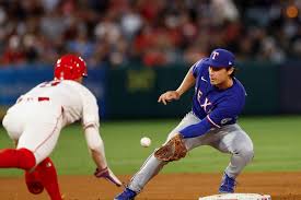 Rangers Angels Baseball