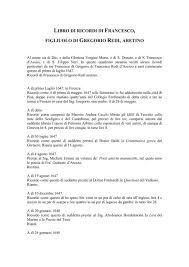 Bastoncini per palloncini e chiusure. Libro Di Ricordi Di Francesco Figliuolo Di Gregorio