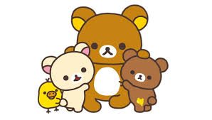 Abrazo grupal de Rilakkuma y amigos...