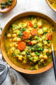 Instant pot moroccan chickpea soup is a hearty, vegan recipe that's simple to make, and is full of spice and flavor you'd expect from moroccan food! Chickpea And Rice Soup Dishing Out Health