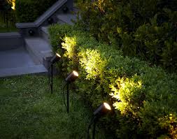 Brighten Your Garden With The Brilliant Black Coolum Exterior Garden Spike Light Bunnings Gardenlighting Outdoo Outdoor Lighting Lighting Types Of Lighting