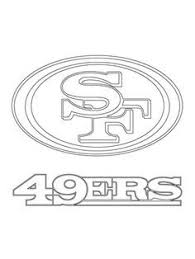 49ers Free Stencil San Francisco 49ers Logo Coloring Page Football Coloring Pages San Francisco 49ers Logo Coloring Pages