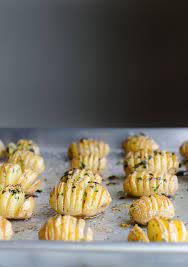Hasselback Garlic And Herb Baby Potatoes Taste Love And Nourish Recipe Food Recipes Cooking Recipes
