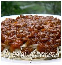 Le Palais Gourmand Sauce A Spaghetti Piquante Et Bien Garnie Avec Images Recette Sauce Spaghetti Recette Sauce Recette