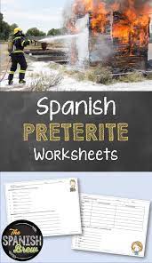 Spanish Worksheet On Irregular Preterite Verbs Irregular Preterite Preterite Spanish Students