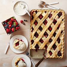 Mixed Berry Sheet Pan Pie Recipe Land O Lakes