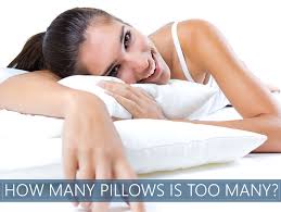 If you sleep on your side your pillows should not elevate your head so that your neck is bent upwards. How Many Pillows Should You Sleep With Sleep Advisor