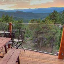 Glass balusters, top and bottom rails, silicone rubber extrusions for securing the glass without high quality glass and railing. Keeping Your Glass Deck Railing System Clean Is Easy Learn How To Clean Your Glass Panel Or Glass Baluster Railing System Today Decksdirect