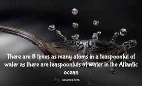 How to calculate the number of atoms in a drop of water? Science Kits A Teaspoon Of Water About 5 Ml Contains Facebook