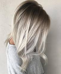 Dark roots on very light blonde hair (think polar blonde) can be a very bold look. Dark Roots And Soft Ombre On We Heart It