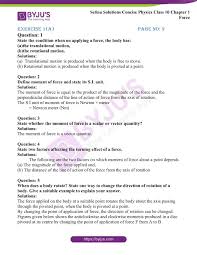 The physical setting answer key a nswer: Selina Solutions Concise Physics Class 10 Chapter 1 Force Free Pdf