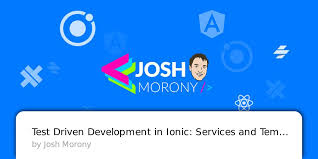 (b) users stops by a parked vehicle. Test Driven Development In Ionic Services And Templates Joshmorony Learn Ionic Build Mobile Apps With Web Tech